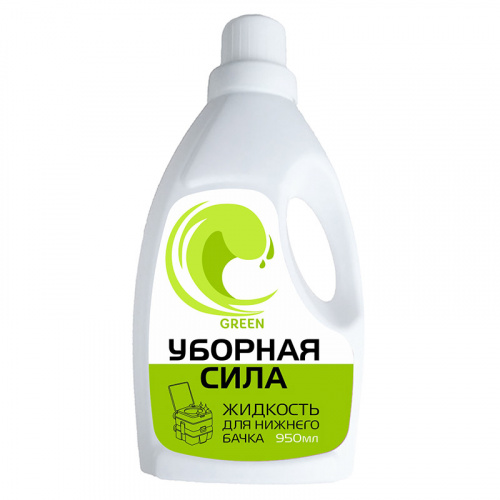 Уборная сила GreeN 950мл  жидкость для нижнего бачка СТМ (1/8) (104439)