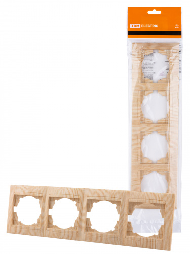 Рамка 4-х постовая горизонтальная сосна , с/у, "Лама" (12/144) TDM (SQ1815-0332) Рамка 4-х постовая горизонтальная сосна , с/у, "Лама" (12/144) TDM (SQ1815-0332)