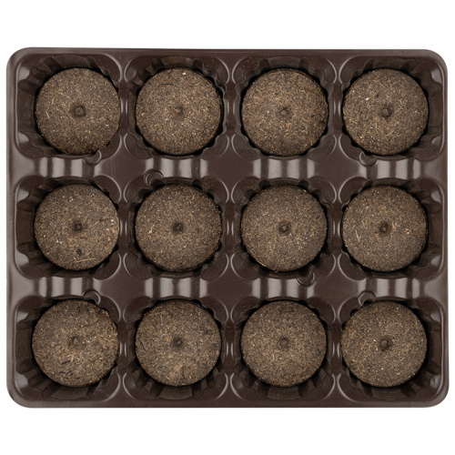 Набор для рассады "Умный огород" 12 ячеек ( 1 вставка*12ячеек), с торфяными таблетками (1/44) (183871) фото 2 Набор для рассады "Умный огород" 12 ячеек ( 1 вставка*12ячеек), с торфяными таблетками (1/44) (183871) фото 2