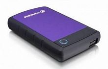 Внешний HDD  Transcend  2 TB  H3 синий, 2.5'', USB 3.0 (TS2TSJ25H3B)