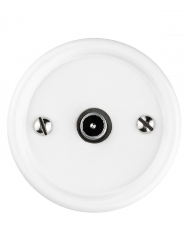 Розетка TDM TV проходная белая «Болонь» (1/72) (SQ1820-0054) фото 5 Розетка TDM TV проходная белая «Болонь» (1/72) (SQ1820-0054) фото 5