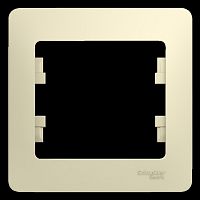 Рамка 1-м GLOSSA беж. Systeme Electric GSL000201 (1/45/270)