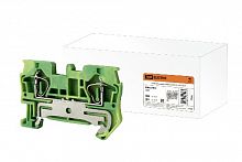 Зажим клеммный безвинтовой (ЗКБ) PEN 4 мм2 TDM (SQ0822-0011)