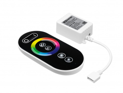 Контроллер для светодиодных лент и модулей RGB-RF-12В-18А-216Вт-IP20, 3 канала, сенсорный пульт, TDM (1/100) (SQ0331-0506) фото 4