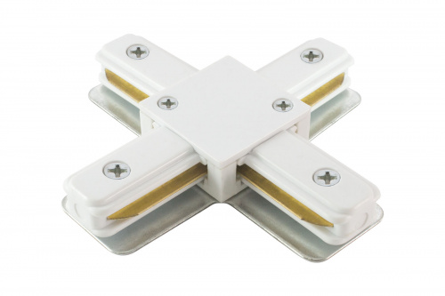 Коннектор TDM Х-образный для шинопровода TLC-01-WH-X, белый (1/10/80) (SQ0369-0327)