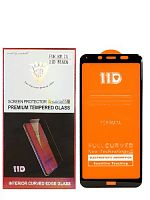 Защитное стекло Mietubl для Xiaomi Redmi 7A, Full Screen, 0.33 мм, 11D, Curved Edge, закругленный край, глянц, полный клей, чёрный (AA-00001845)