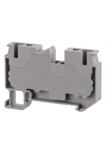 Зажим клеммный безвинтовой ЗКБ быстрого зажима 6 мм2 40А серый (Ph-C PT 6) TDM (10/320) (SQ0822-0171) фото 6