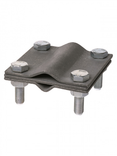 Зажим соединит. 4-х болт. штырь-полоса/прут, штырь Ø16 - полоса 40х4/прут Ø6-16 мм, термодиф. TDM (1/30) (SQ2401-3122) Зажим соединит. 4-х болт. штырь-полоса/прут, штырь Ø16 - полоса 40х4/прут Ø6-16 мм, термодиф. TDM (1/30) (SQ2401-3122)