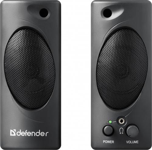 Активная система DEFENDER DEFENDER 2.0 SPK 50 черный, 6 Вт, питание от USB (1/30) (65150) фото 7