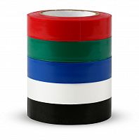 Изолента SMARTBUY набор из 5 цветов, 0,15х15мм, 10 метров (ЦЕНА ЗА НАБОР 5шт!!!) (1/60) (SBE-IT-15-10-mix)
