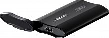 Внешний SSD  A-Data   500 GB  SD810 чёрный, 1.8", USB 3.1 (SD810-500G-CBK)
