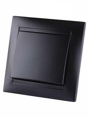 Выключатель на 2 направления 1 кл. 10А графит, с/у, "Лама" TDM (10/120) (SQ1815-0606) фото 5 Выключатель на 2 направления 1 кл. 10А графит, с/у, "Лама" TDM (10/120) (SQ1815-0606) фото 5