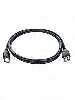 Кабель удлинительный TELECOM USB2.0 <AM->AF>, черный, 1,5 м (1/300) (TUS6990-1.5M)