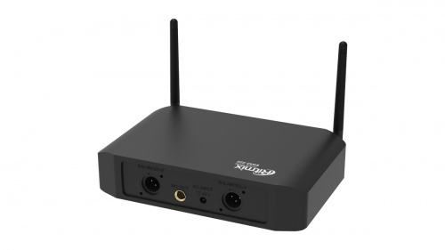 Микрофонная система RITMIX RWM-222, черный, беспроводная, 2 микрофона, радиус 50м.(1/6) (80000157) фото 4