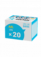Элемент питания КОСМОС  LR6 20BOX  (б/б) (20/640) (KOCLR620BOX)