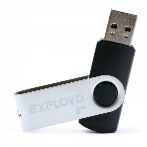 Флеш-накопитель USB 8GB Exployd 530 чёрный (EX008GB530-B) фото 2 Флеш-накопитель USB 8GB Exployd 530 чёрный (EX008GB530-B) фото 2