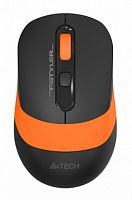 Беспроводная мышь A4TECH Fstyler FG10 (2000dpi), USB (3but), черный/оранжевый (1/60) (FG10 ORANGE)