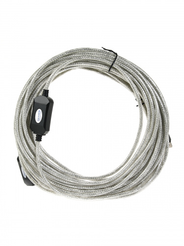 Кабель-адаптер AOPEN USB 2.0 - repeater (AM-AF), 15 м. (1/20) (ACU823-15M) фото 2
