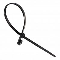 Хомут SMARTBUY нейлоновый с монтажным отверстием 4,8х250мм, черный (100шт./уп.) (SBE-CTH-48-250-b) (10/100)