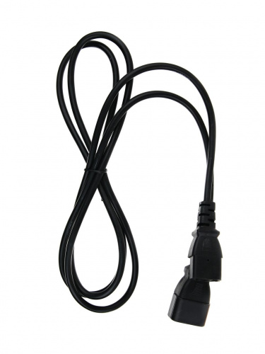 Кабель монитор - компьютер (UPS -> устройство) 220V {IEC-320-C13/C14} 1,8м, Telecom <TP020-1.8-BK> (1/100) фото 2