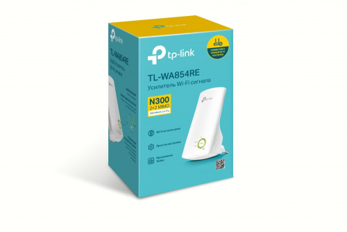 WIFI усилитель сигнала TP-LINK TL-WA854RE, беспровод. сигнала, стандарт 802.11n, частота 2.4 ГГц (1/20) фото 2