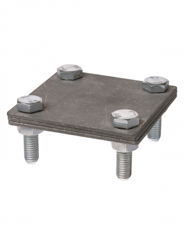 Зажим соединительный 4-х болтовой полоса-полоса 40х4 мм, термодиффузия TDM (1/30) (SQ2401-0041) Зажим соединительный 4-х болтовой полоса-полоса 40х4 мм, термодиффузия TDM (1/30) (SQ2401-0041)