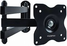 Кронштейн для LED/LCD телевизоров Kromax DIX-15 black,10"-28",нак. ±15°, пов. 180°, 10 шт/уп (20202)