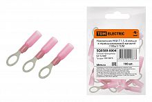 Наконечник НКИ-Т 1,5–6 кольцо в термоусаживаемой манжете (100шт) TDM (1/100) (SQ0589-0004)