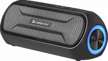 Колонка портативная DEFENDER Enjoy S1000 20Вт, bluetooth 4.2.,cветодиодная подсветка,черный (1/20) (65688)