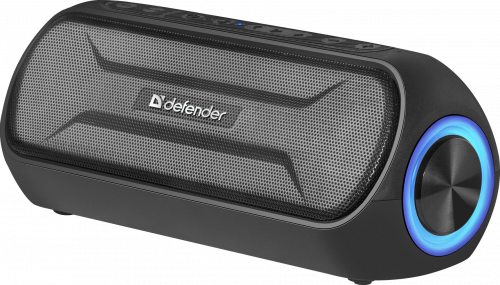 Колонка портативная DEFENDER Enjoy S1000 20Вт, bluetooth 4.2.,cветодиодная подсветка,черный (1/20) (65688)