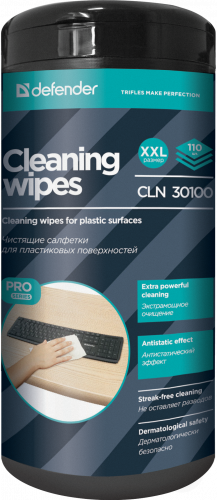 Салфетки для поверхностей CLN 30100 Pro 110 шт, туба (1/12) фото 2