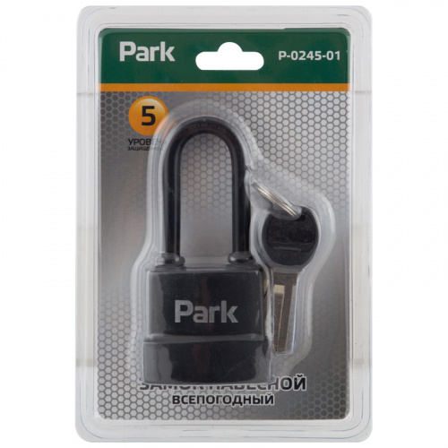 Замок навесной Park P-0245-01 всепогодный (1/6/72) (288115) фото 2