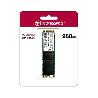 Внутренний SSD  Transcend  960GB  MTS820, SATA-III R/W - 560/520 MB/s, (M.2), 2280, 3D NAND (TS960GMTS820S)