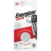Элемент питания ENERGIZER  CR 2016  Lithium (1бл)   (10/140) (7638900083002)