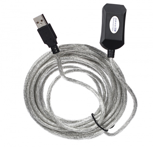 Кабель-адаптер AOPEN USB 2.0 - repeater (AM-AF), 5 м. (1/30) (ACU823-5M) фото 2