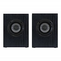 Колонки акустические 2.0 RITMIX SP-3025W черный, 10 Вт (2 х 5 Вт), питание от USB, МДФ, металл, пластик (1/20) (80006420)