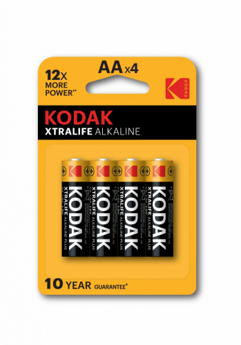 Элемент питания KODAK XTRALIFE  LR6 BL4    [KAA-4] (80/400/17600) (Б0014328) фото 2