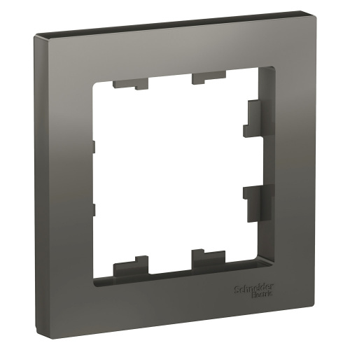 Рамка 1-м ATLASDESIGN сталь Systeme Electric ATN000901 (1/10/40) Рамка 1-м ATLASDESIGN сталь Systeme Electric ATN000901 (1/10/40)