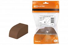 Заглушка кабельной трассы КМЗ 100x60 бук (цена за уп. 2шт./комп.) TDM (1/10/60) (SQ0411-0337)