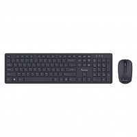 Комплект беспроводной Клавиатура+Мышь мультимедийный Smartbuy ONE 240262AG черный (SBC-240262AG-K) (1/20)