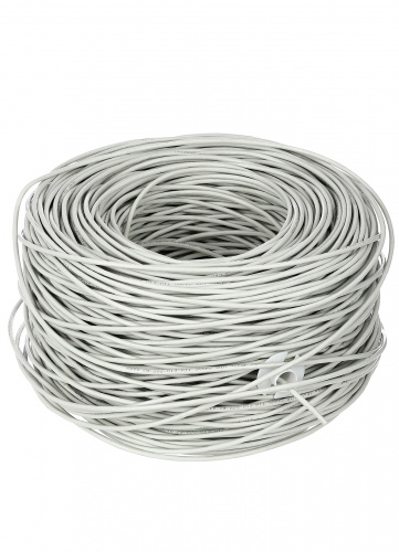 Кабель Telecom  CU Pro UTP 4 пары кат. 5e d0,52mm <UTP4-TC1000C5EP-CU-IS> 305м  (1/2)