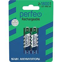 Аккумулятор Perfeo AA1800mAh/2BL (2/60/240) (PF AA1800/2BL)