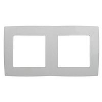 Рамка ЭРА серии ЭРА 12 скрытой установки на 2 поста белый (1/10/100/3600) (Б0014751)