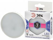 Лампа светодиодная ЭРА STD LED GX-7W-860-GX53 GX53 7Вт таблетка холодный дневной свет (1/100) (Б0048018)