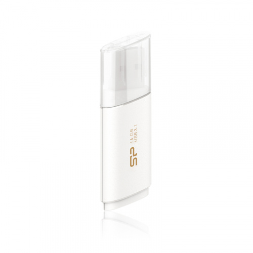 Флеш-накопитель USB 3.0  16GB  Silicon Power  Blaze B06  белый (SP016GBUF3B06V1W) фото 2