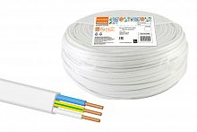 Провод НАРОДНЫЙ ПУСП 3х4 (100м), белый (SQ0126-0006)