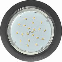 Светильник ECOLA GX53 H4 Downlight встраиваемый без рефлектора Черный матовый 38x106 (к+)(1/10/50) (SB53H4ECB)