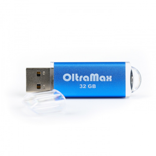 Флеш-накопитель USB 32GB OltraMax 30 синий (OM032GB30-Bl) фото 2 Флеш-накопитель USB 32GB OltraMax 30 синий (OM032GB30-Bl) фото 2