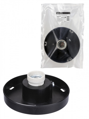 Корпус НТУ плоский (байонет 145, поликарбонат, черный) TDM (1/20) (SQ0320-0015)