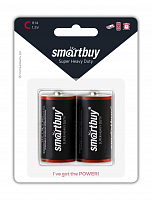 Элемент питания SMARTBUY  R14  BL2 (12/192) (SBBZ-C02B)